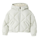 IL GUFO giubbino tinta unita con cappuccio Verde per Bambina A24GM407N0106 VERDE IL GUFO 