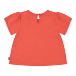 Levi'S T-Shirt Girocollo Tinta Unita con Stampa per Neonata 1EM402 ROSSO LEVI'S 