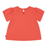 Levi'S T-Shirt Girocollo Tinta Unita con Stampa per Neonata 1EM402 ROSSO LEVI'S 