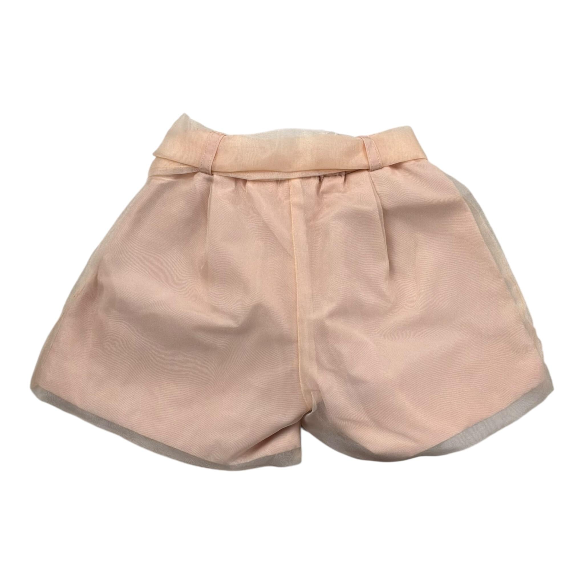 Miss Grant Short tinta unita Velato Pesca per Bambina MG12555JU PESCA MISS GRANT 