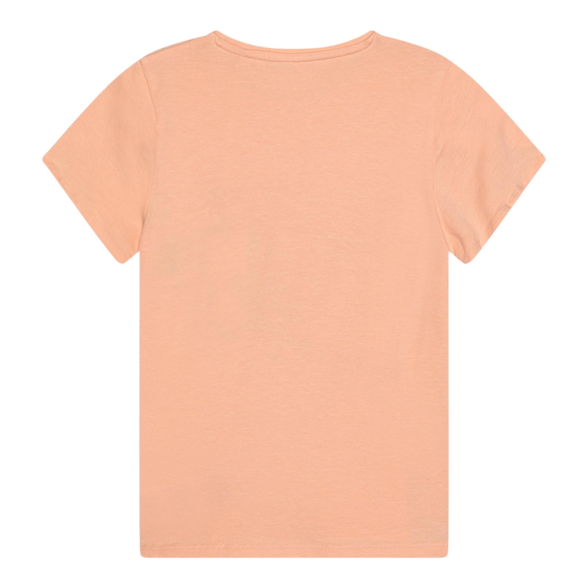 Guess T-Shirt Tinta Unita con Stampa E Paillettes per Bambina K5RI16K6YW4 PESCA GUESS 
