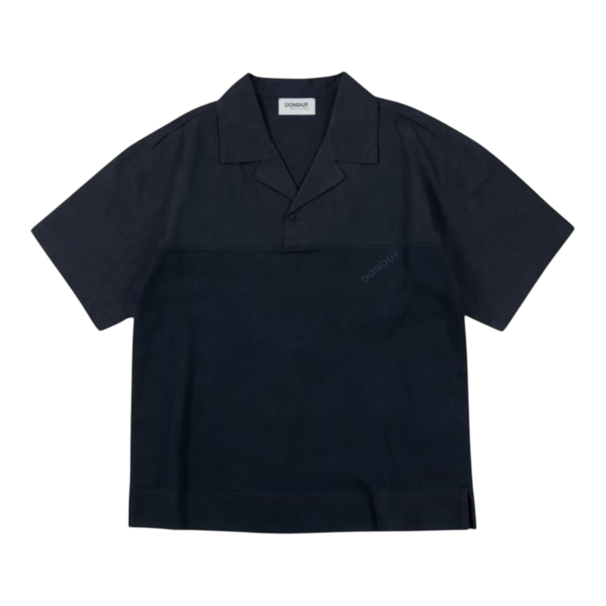 Dondup Polo Mezza Manica Tinta Unita per Bambino DMTS040X BLU DONDUP 