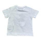 Iceberg T-Shirt Girocollo Tinta Unita con Stampa per Neonato TSICE5107BX BIANCO ICEBERG 