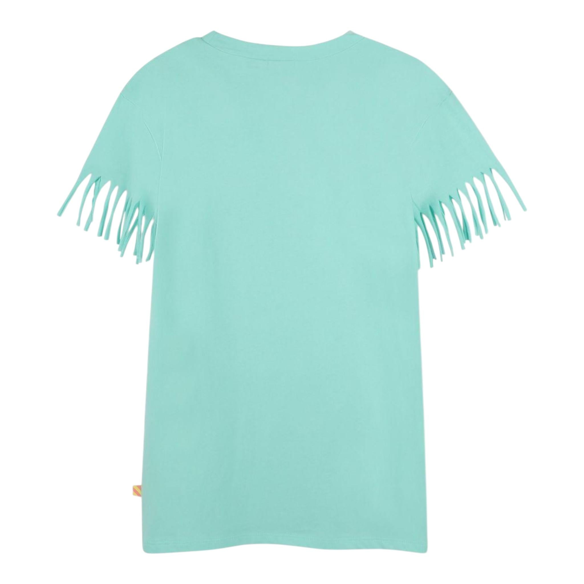 Billieblush Abito Tinta Unita con Paillettes per Neonata U20980N VERDE ACQUA BillIEBLUSH 