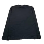 REFRIGIWEAR shirt girocollo tinta unita con stampa Nero per Bambino RW748X NERO REFRIGIWEAR 