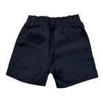 Le Bebe' Bermuda tinta unita con Elastico In Vita Blu per Neonato LBB3692 BLU LE BEBE' 
