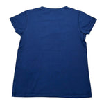 Liu Jo T-Shirt Tinta Unita con Brillantini per Neonata KA5095XXXX BLU LIU JO 
