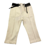 CESARE PACIOTTI pantalone tuta tinta unita con elastico in vita logato Panna per Neonato PFP5350BN PANNA CESARE PACIOTTI 