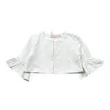 Please Coprispalle Tinta Unita per Bambina LG05042G62J BIANCO PLEASE 