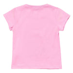 Liu Jo T-Shirt Girocollo Tinta Unita con Brillantini per Neonata KA5081NX ROSA LIU JO 