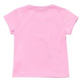 Liu Jo T-Shirt Girocollo Tinta Unita con Brillantini per Neonata KA5081NX ROSA LIU JO 