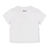 Saint Barth T-Shirt Girocollo Tinta Unita con Stampa Minnie per Neonata ELLYMN BIANCO SAINT BARTH 