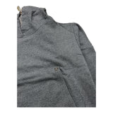 MANILA GRACE felpa chiusa con cappuccio tinta unita Grigio per Bambina MFJF24W124 GRIGIO MANILA GRACE 