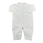 Le Coconne Tutina Tinta Unita con Ricami per Neonata LCN2124 PANNA LE COCONNE 