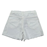 M+E' Short In Denim tinta unita con Girovita Regolabile Bianco per Neonata UE1704X BIANCO M+E' 