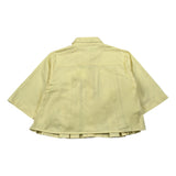 A' La Page Camicia Mezza Manica Tinta Unita per Bambina CILIEGIO GIALLO A' LA PAGE 