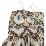 Naice Abito Bretelline Tinta Unita  per Bambina 23468 BEIGE NAICE 