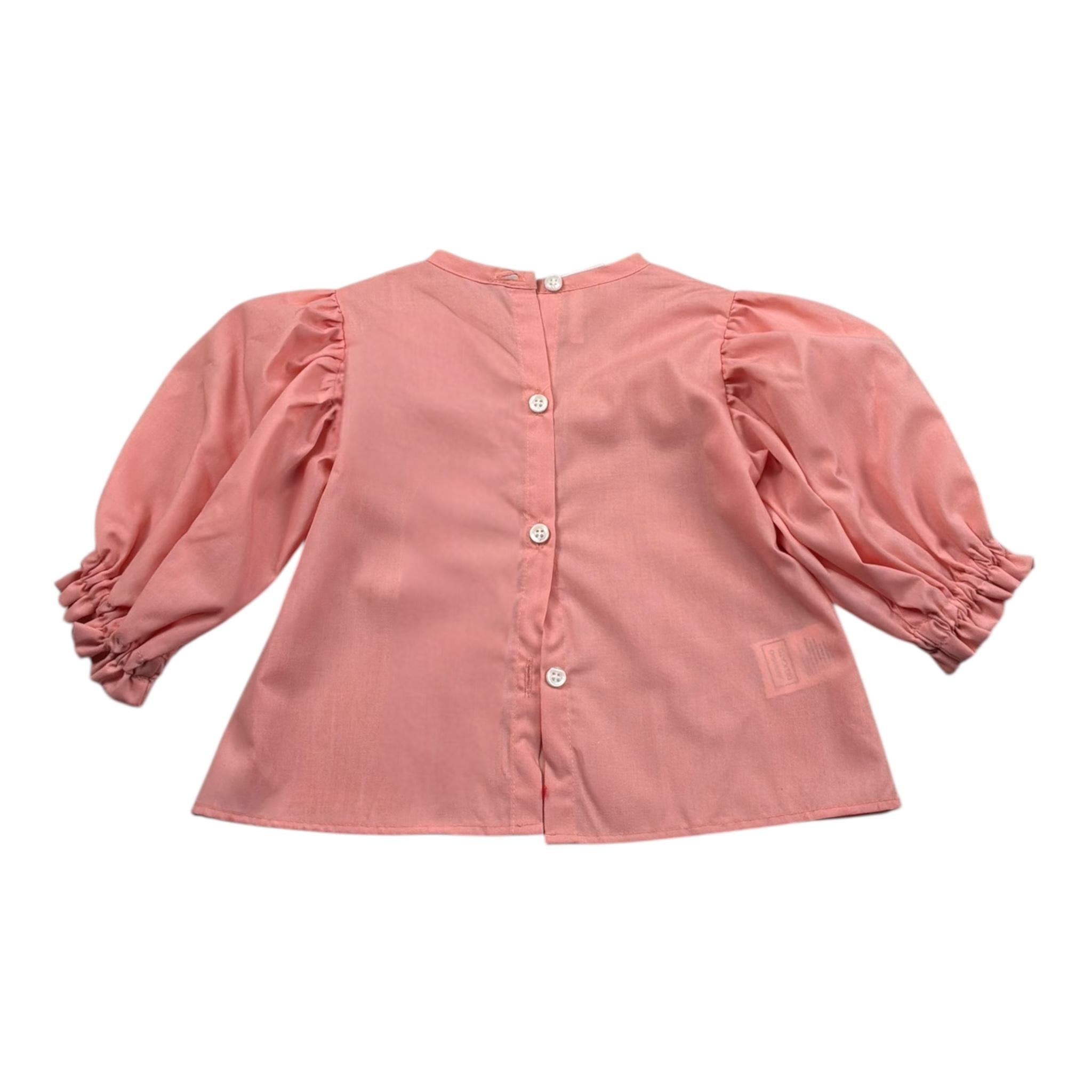 Coco' Et Mama' Camicia Tinta Unita per Neonata LUNA ROSA COCO' ET MAMA' 