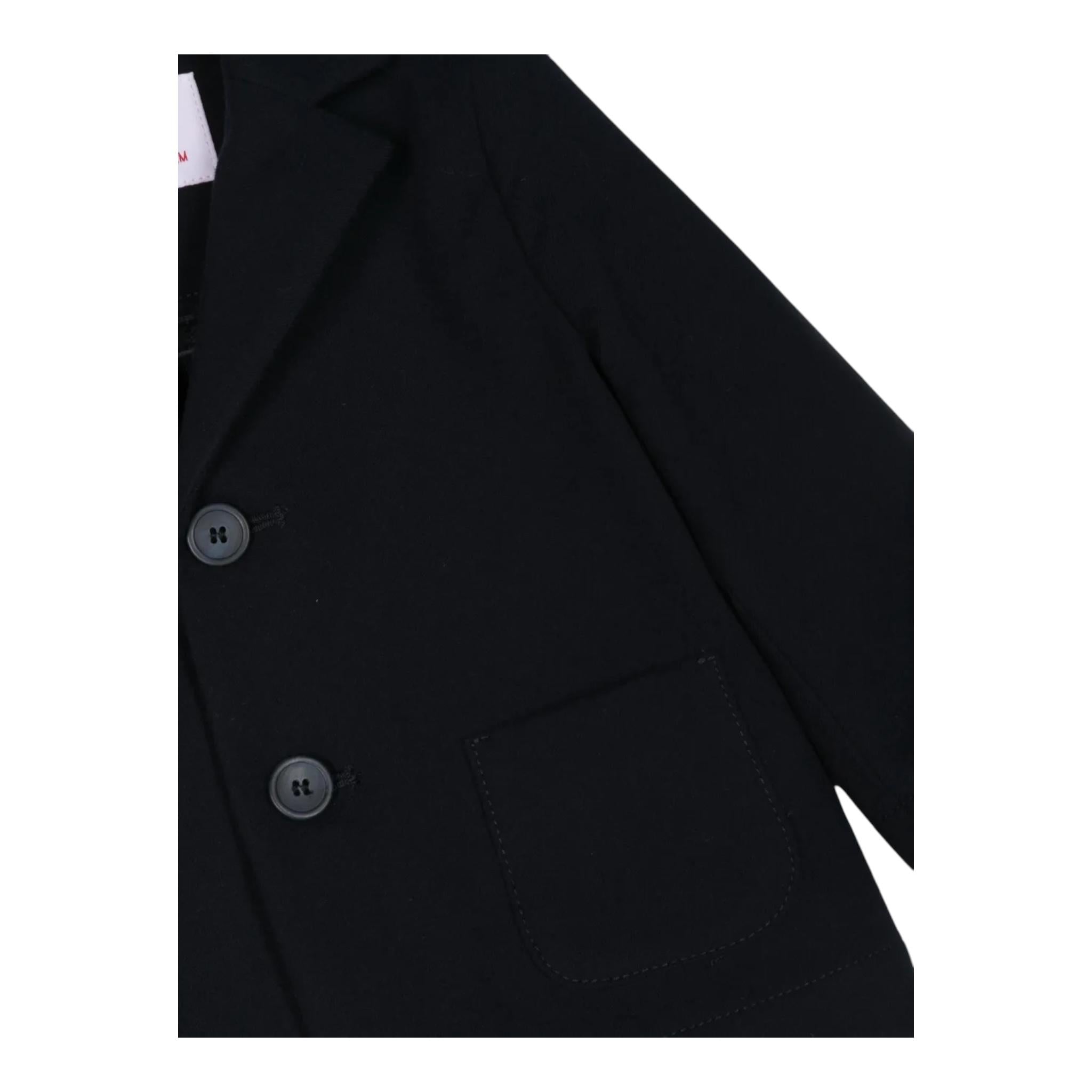 IL GUFO giacca tinta unita con bottoni Blu per Neonato A23GB041W0003 BLU IL GUFO 