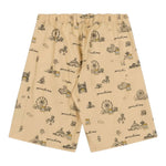 Moschino Bermuda Tinta Unita con Stampa per Bambino HUQ024 BEIGE MOSCHINO 