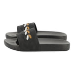 Boss Ciabatte Tinta Unita con Logo per Bambino J52269 NERO BOSS 