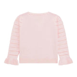 Guess Cardigan Tinta Unita con Trasparenze per Neonata K4RR03Z3CJ0N ROSA GUESS 