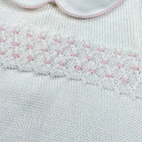 Scaldacuore Completo 2 Pezzi T-Shirt-Short In Maglia per Neonata PS07PCORPE24 BIANCO SCALDACUORE 