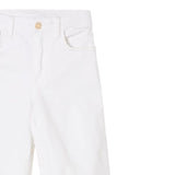 Twinset Pantalone Modello A Palazzo Tinta Unita per Bambina 251GJ2611XX BIANCO TWINSET 