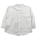 Manuel Ritz Camicia Manica Lunga Tinta Unita Collo Coreano per Neonato MR3096N BIANCO MANUEL RITZ 