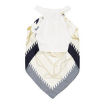 Monnalisa Completo 2 Pezzi Top-Short Stampa Fantasia per Bambina 11A419 BIANCO MONNALISA 