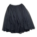 Naida Gonna Tinta Unita In Tulle per Bambina NAGO186 NERO NAIDA 