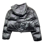 REFRIGIWEAR giubbino tinta unita con zip e cappuccio Nero per Bambina RWG961 NERO REFRIGIWEAR 