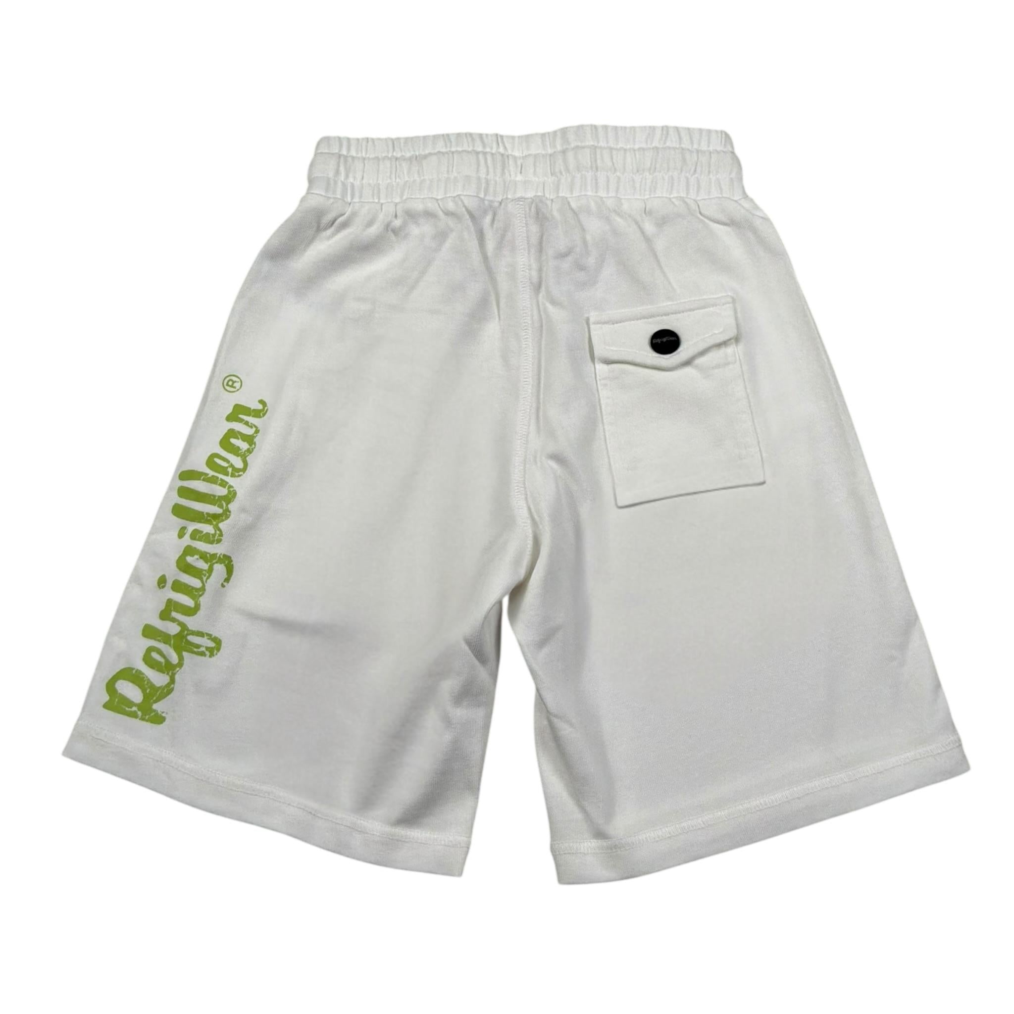 Refrigiwear Bermuda Tuta Tinta Unita per Bambino RW437 BIANCO REFRIGIWEAR 