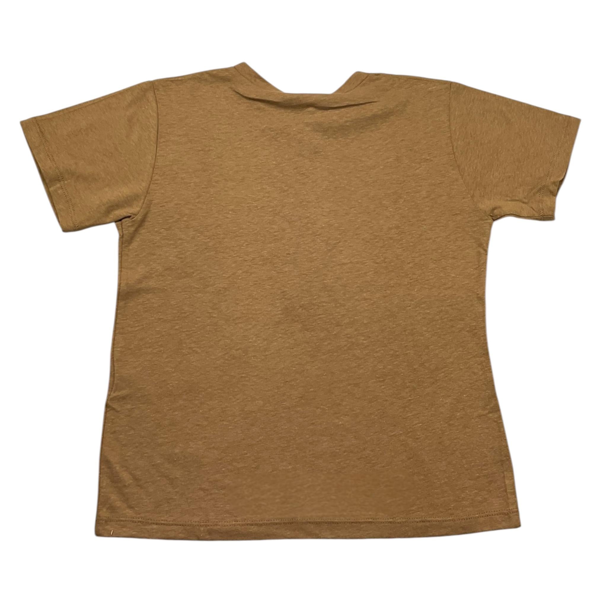 Paolo Pecora T-Shirt Girocollo Tinta Unita per Bambino PP3946 CAMMELLO PAOLO PECORA 