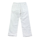 Trussardi Pantalone Tinta Unita con Girovita Regolabile per Bambino TBP26139PA BIANCO TRUSSARDI 