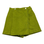 PAIO CRIPPA short tinta unita con elastico in vita Verde per Bambina CROCUS VERDE PAIO CRIPPA 