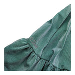 Saint Barth Abito Bretelline Tinta Unita Lurex per Bambina MIKI001 VERDE SAINT BARTH 