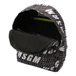 MSGM zaino tinta unita logato Nero per Bambino 025235 NERO MSGM 