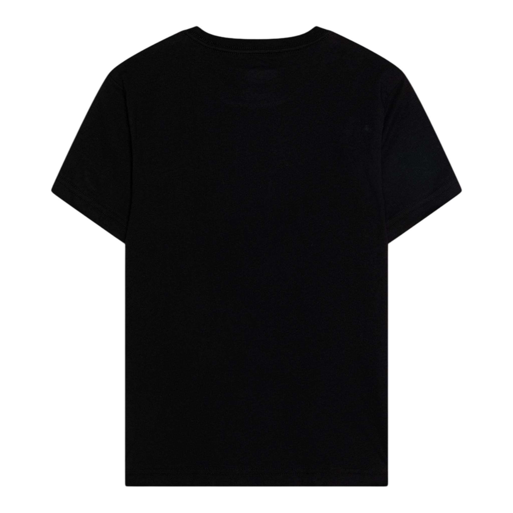 Dickies T-Shirt Girocollo Tinta Unita con Stampa Logo per Bambino DK0KSR64KBK1 NERO DICKIES 