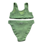 Saint Barth Costume 2 Pezzi Fascia-Mutandina per Bambina BAKER VERDE SAINT BARTH 