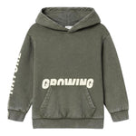 NAME IT felpa tinta unita con cappuccio Grigio per Bambino 13234172 GRIGIO NAME IT 