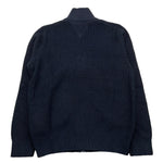 TOMMY HILFIGER maglia tinta unita con zip Blu per Bambino KB0KB09394 BLU TOMMY HILFIGER 