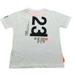 Suns T-Shirt Girocollo tinta unita con Logo Bianco per Bambino TSS5108U BIANCO SUNS 