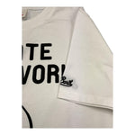 Saint Barth T-Shirt Girocollo Tinta Unita con Stampa Puffo per Bambino SMURF BIANCO SAINT BARTH 