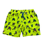 Saint Barth Costume Modello Boxer Tinta Unita con Stampa per Bambino 01639L GIALLO FLUO SAINT BARTH 