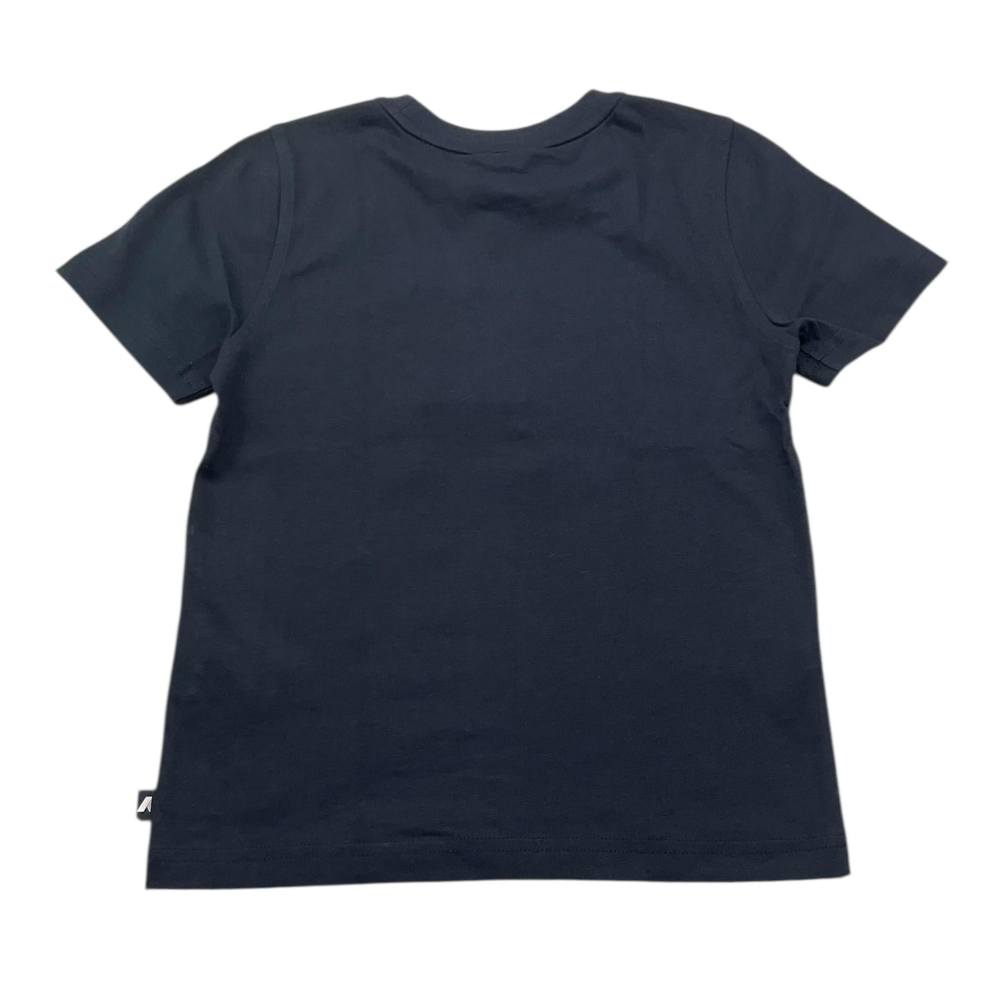 K-Way T-Shirt Girocollo Tinta Unita con Logo per Neonato K5136XW BLU K-WAY 