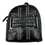 John Richmond Zaino Tinta Unita con Applicazioni per Bambina RGP26226ZA NERO JOHN RICHMOND 