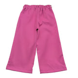 Liu Jo Pantalone Tinta Unita Modello A Palazzo per Bambina KF3089 VIOLA LIU JO 