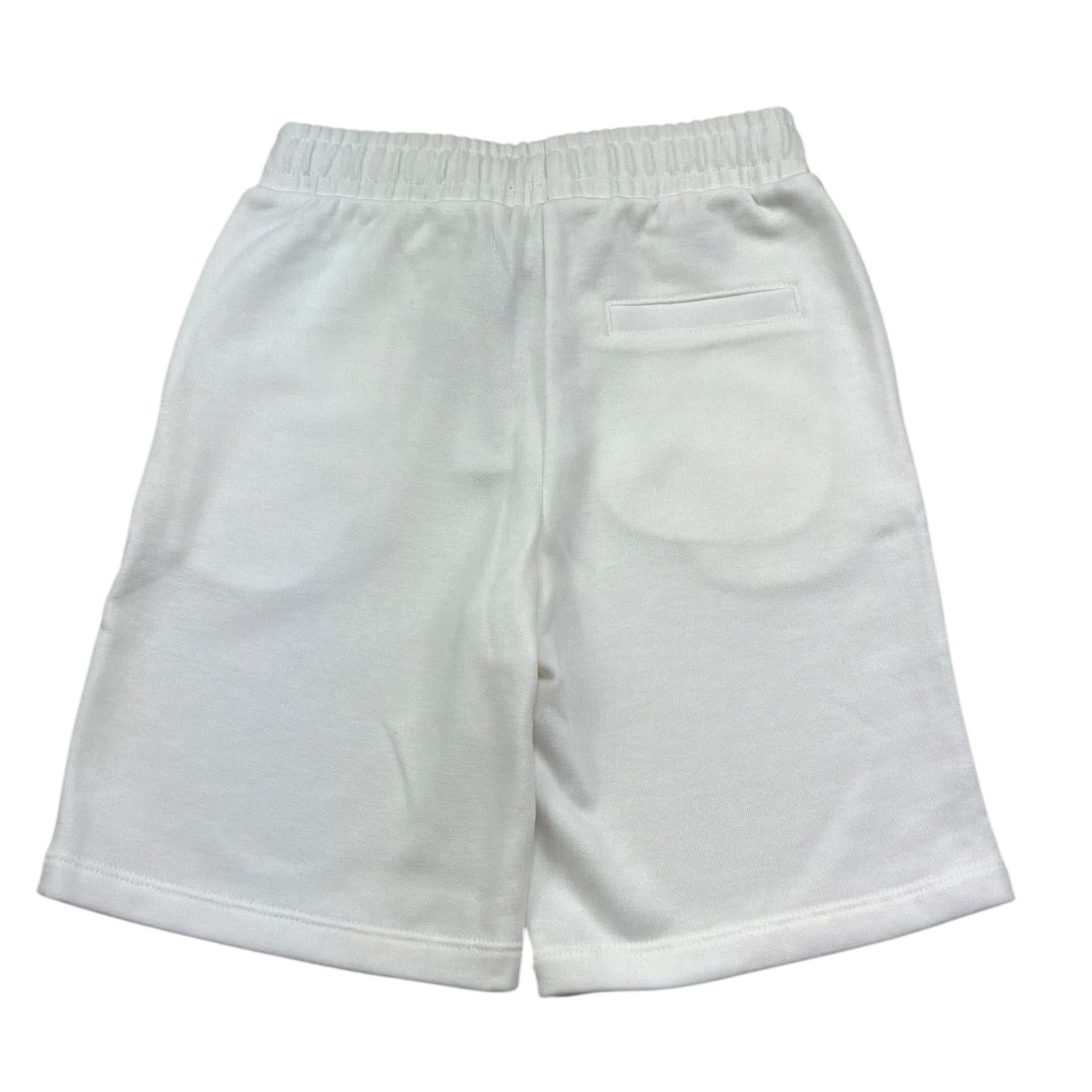 Iceberg Bermuda Tinta Unita con Logo per Bambino BFICE5114JX BIANCO ICEBERG 