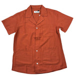 Mood_One Camicia Mezza Manica Tinta Unita per Bambino 3019 RUGGINE MOOD_ONE 